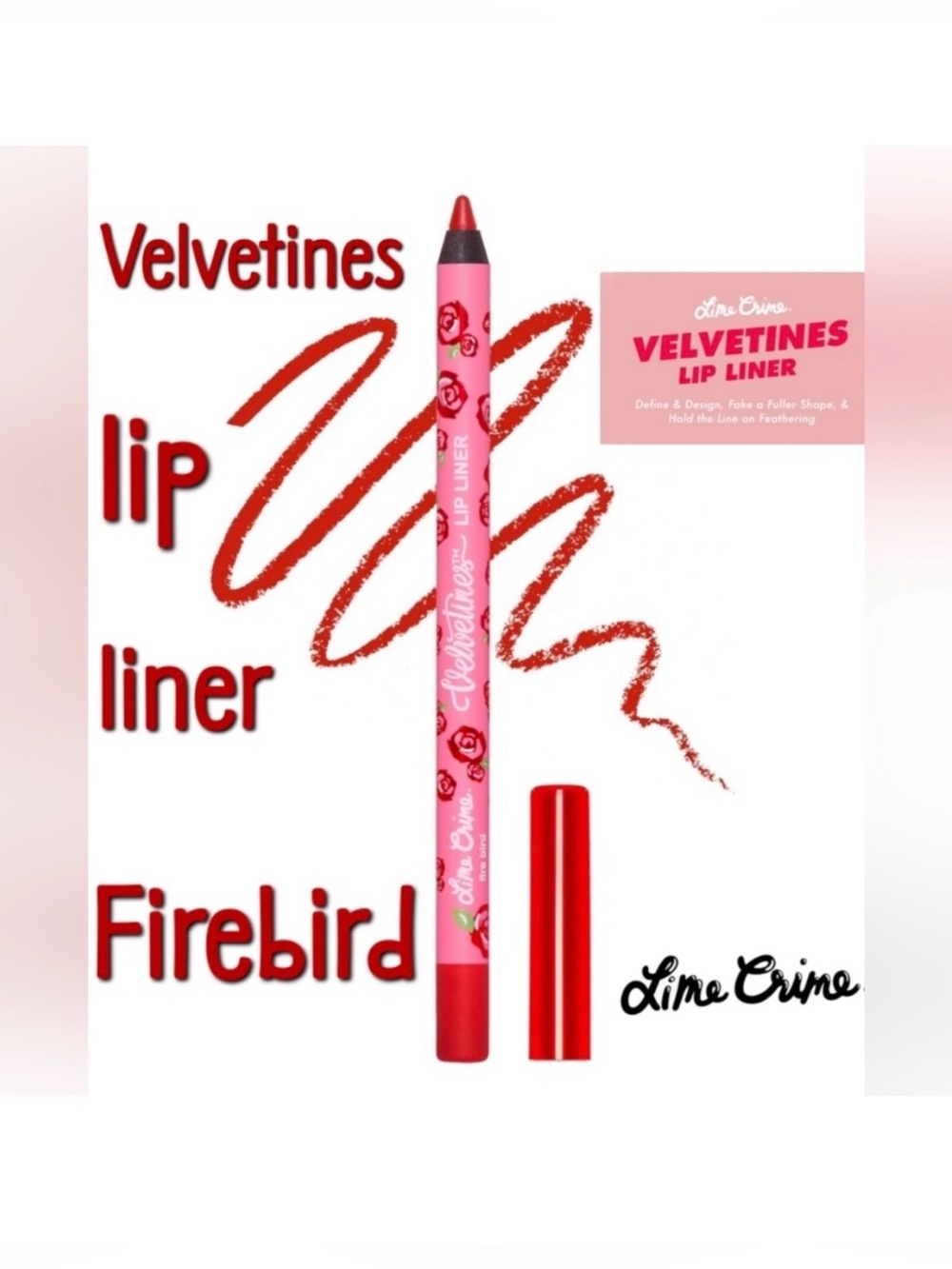 Firebird | Discontinued Velvetines Lip Liner | Brand New | Authentic | NWT